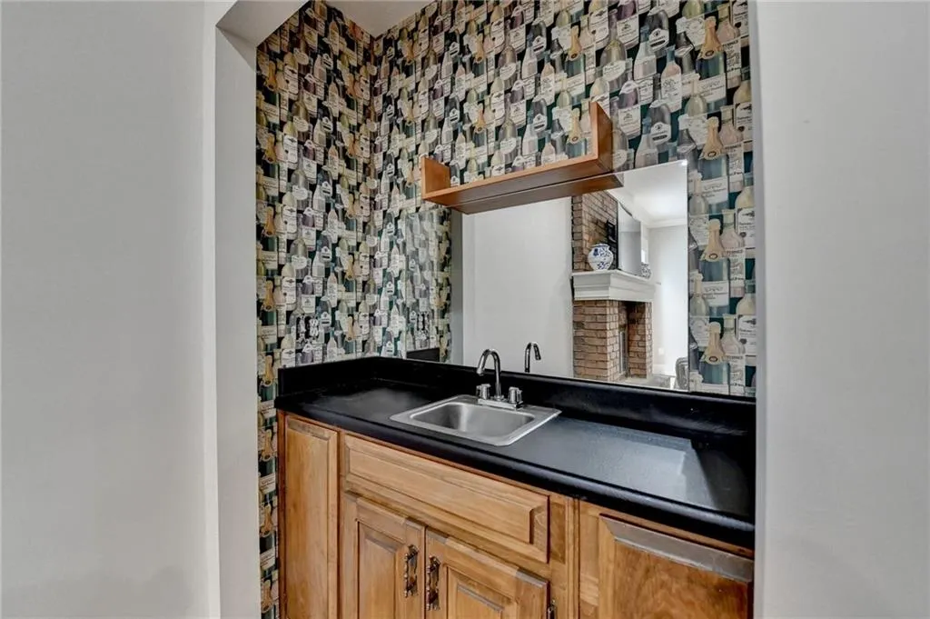 View of indoor wet bar