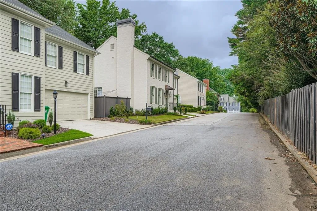 View of street featuring a residential view