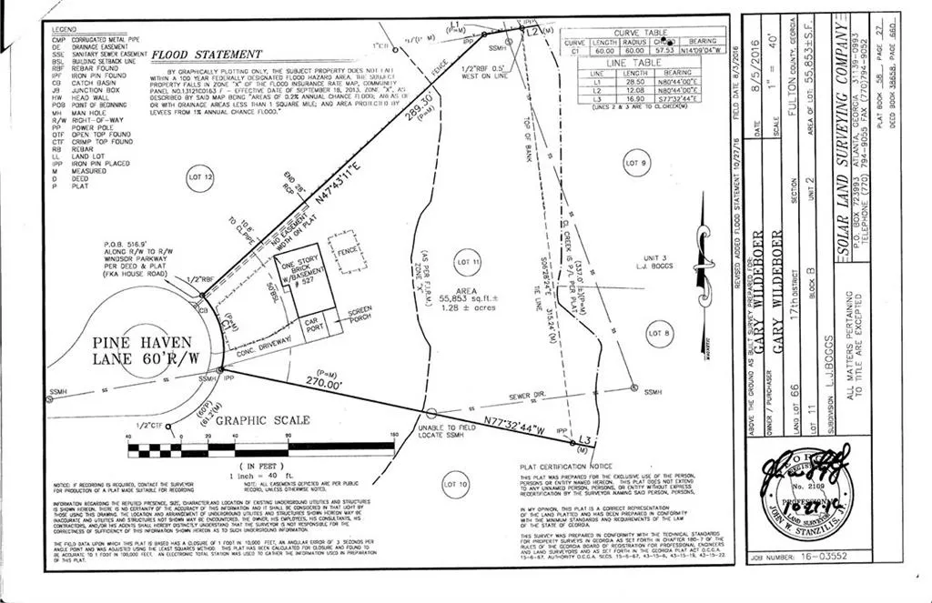 527 Pine Haven Lane, Sandy Springs, Georgia 30342, ,Residential,Sold,527 Pine Haven Lane,5741629