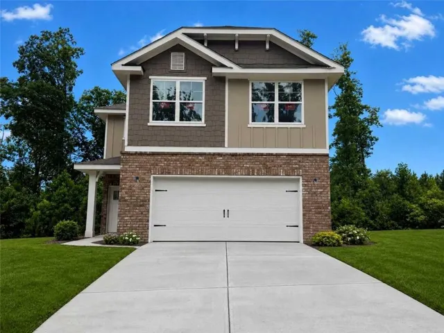 The details make the difference! *Renderings and plans are for illustration purposes only and may include additions, options or modifications not part of the standard offering, and are subject to change without notice or obligation". Architectural materials include shake and lap siding mixed with brick for an interesting architectural combination and beautiful curb appeal