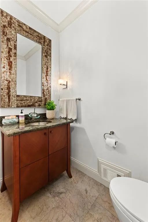 Half bath on main