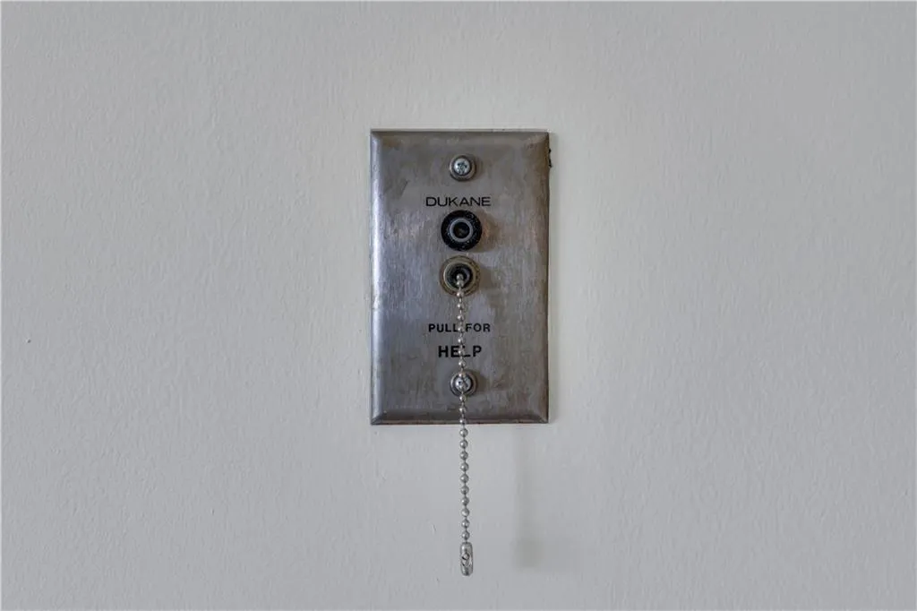 Call lights placed throughout unit for added safety.