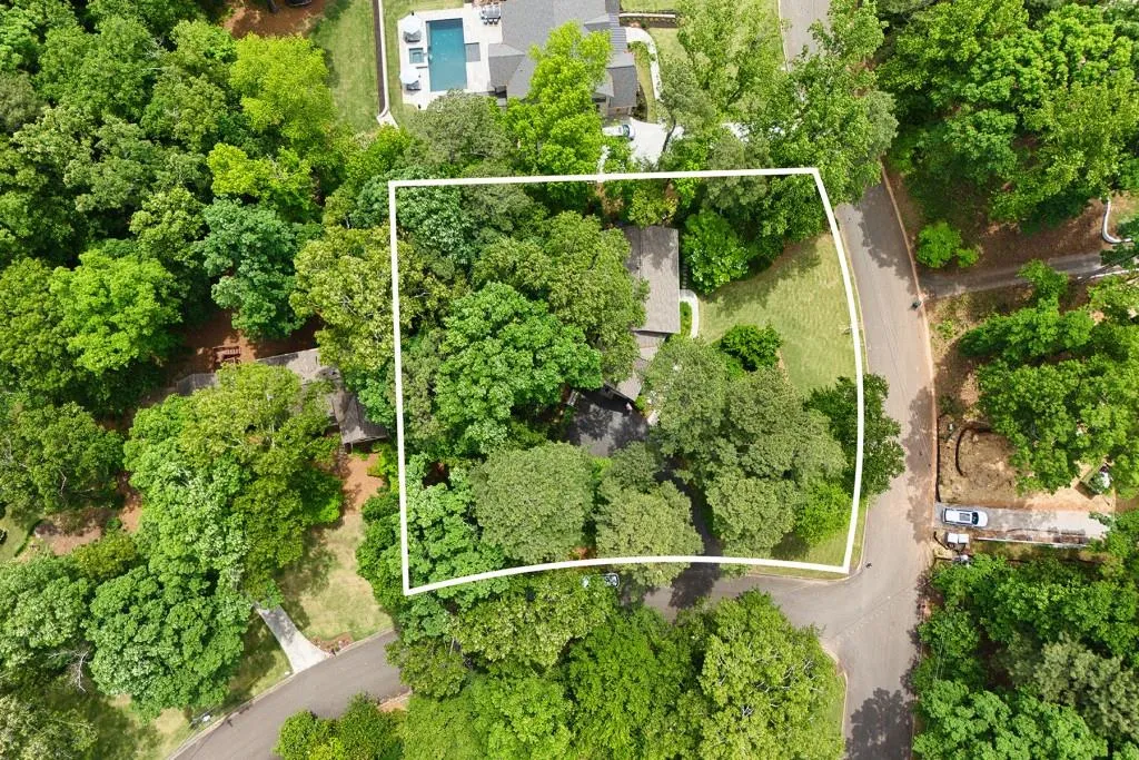 Plat, almost 3/4 acres.