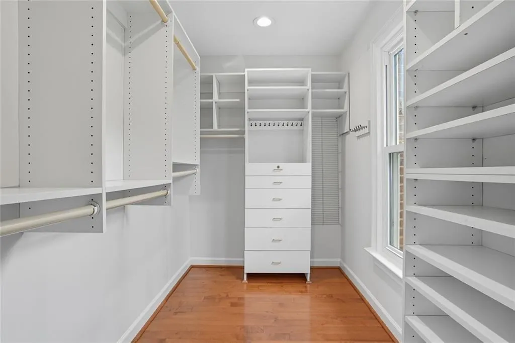 Large Walk-in Closet - 1 of 2 closets in this bedroom