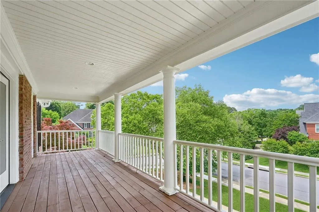 Double front porch