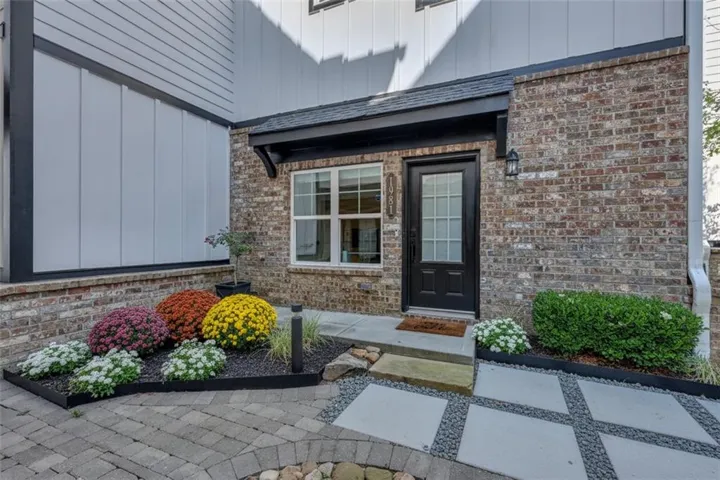 Courtyard entry.