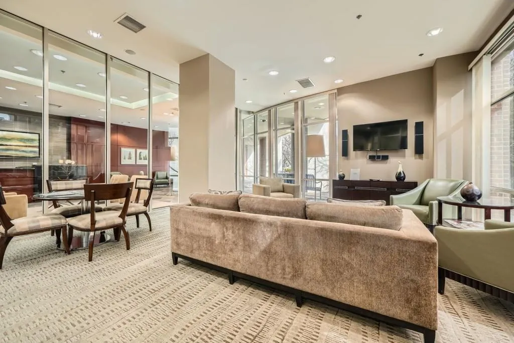 Even though the current lobby and club room are gorgeous, they'll be revitalized in the near future.