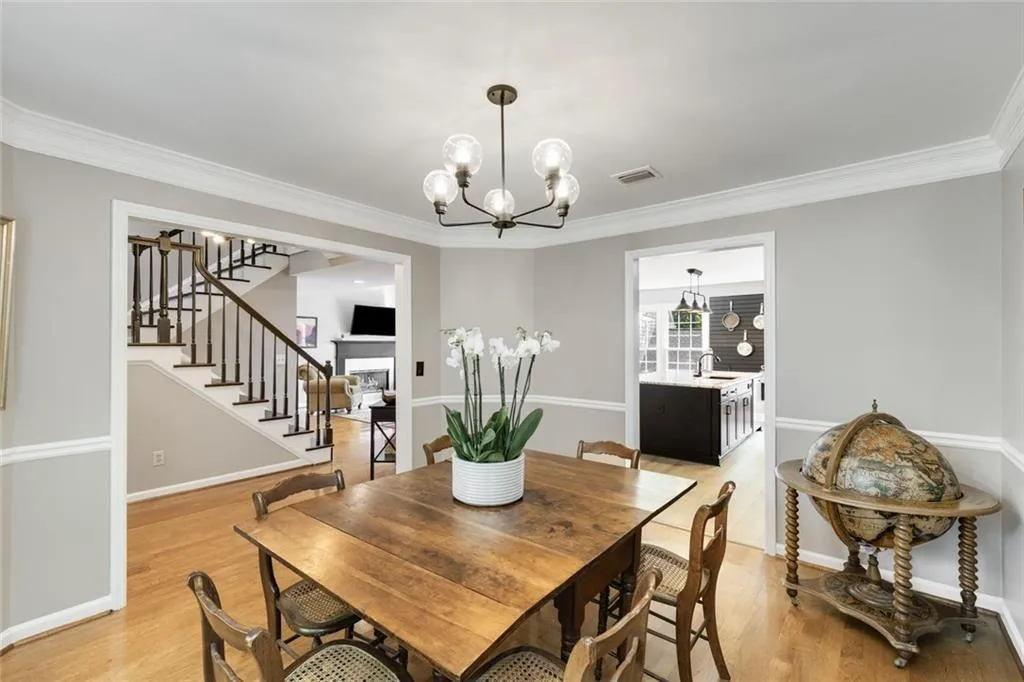 New interior paint and updated lighting fixtures throughout the home.