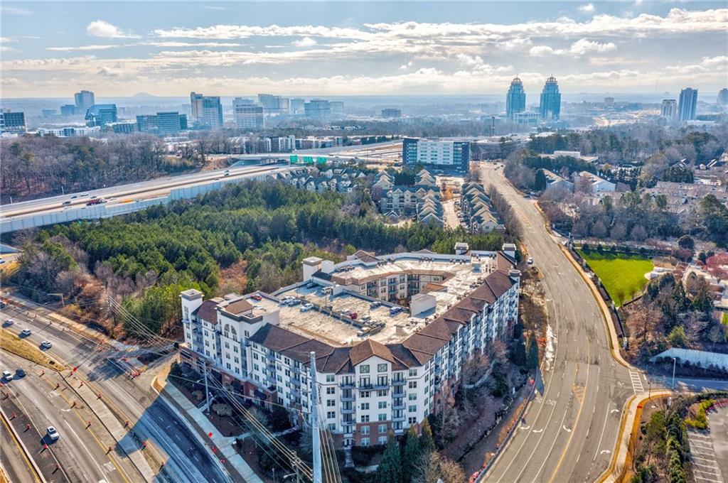 View of birds eye view of property