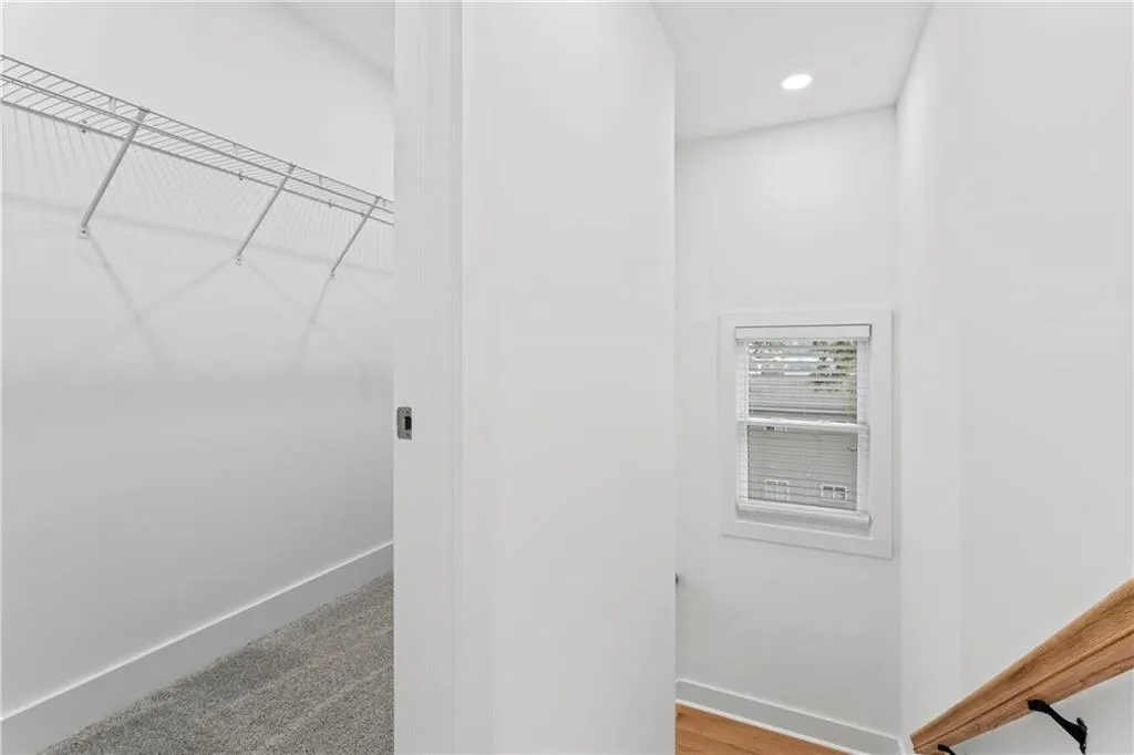 View of spacious closet