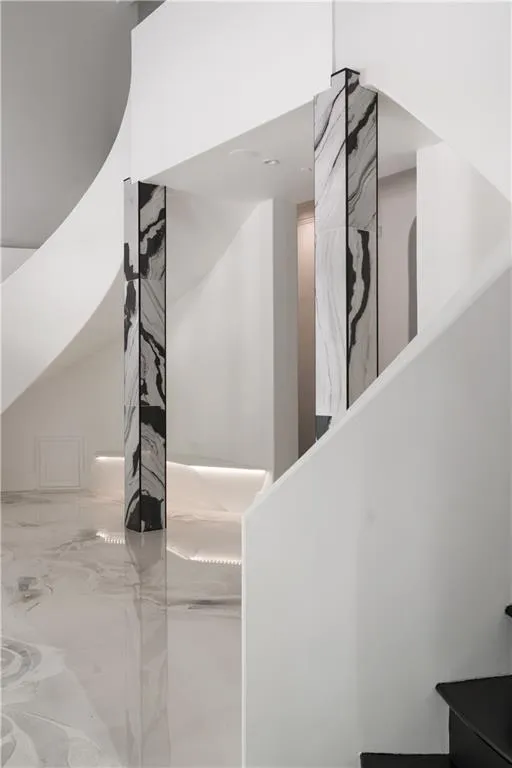 View of stairway