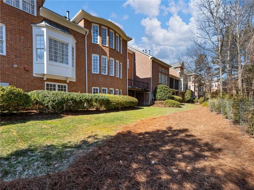 Nice sized backyard.