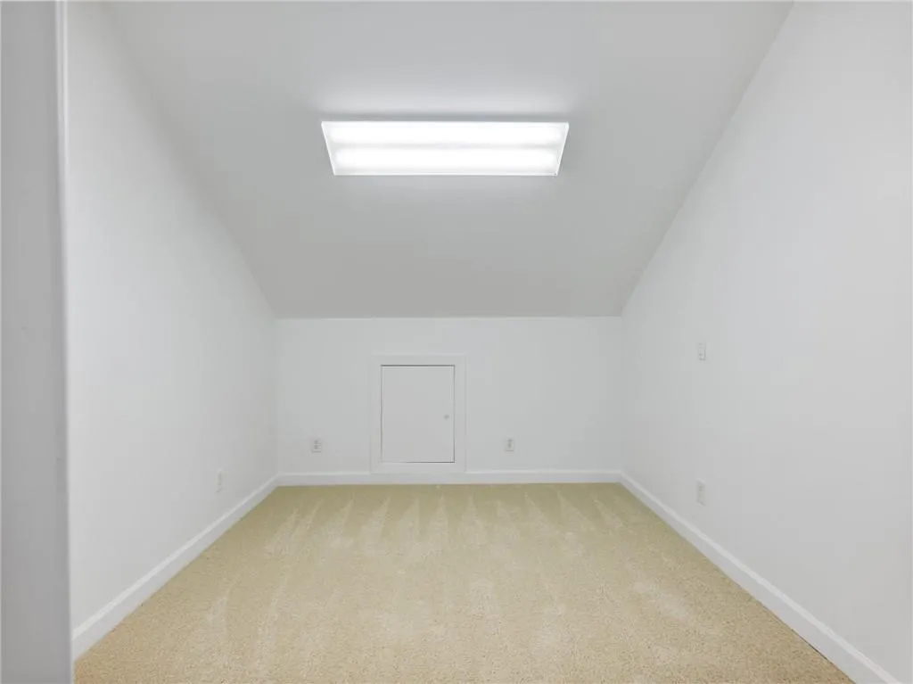 Large second floor storage closet.