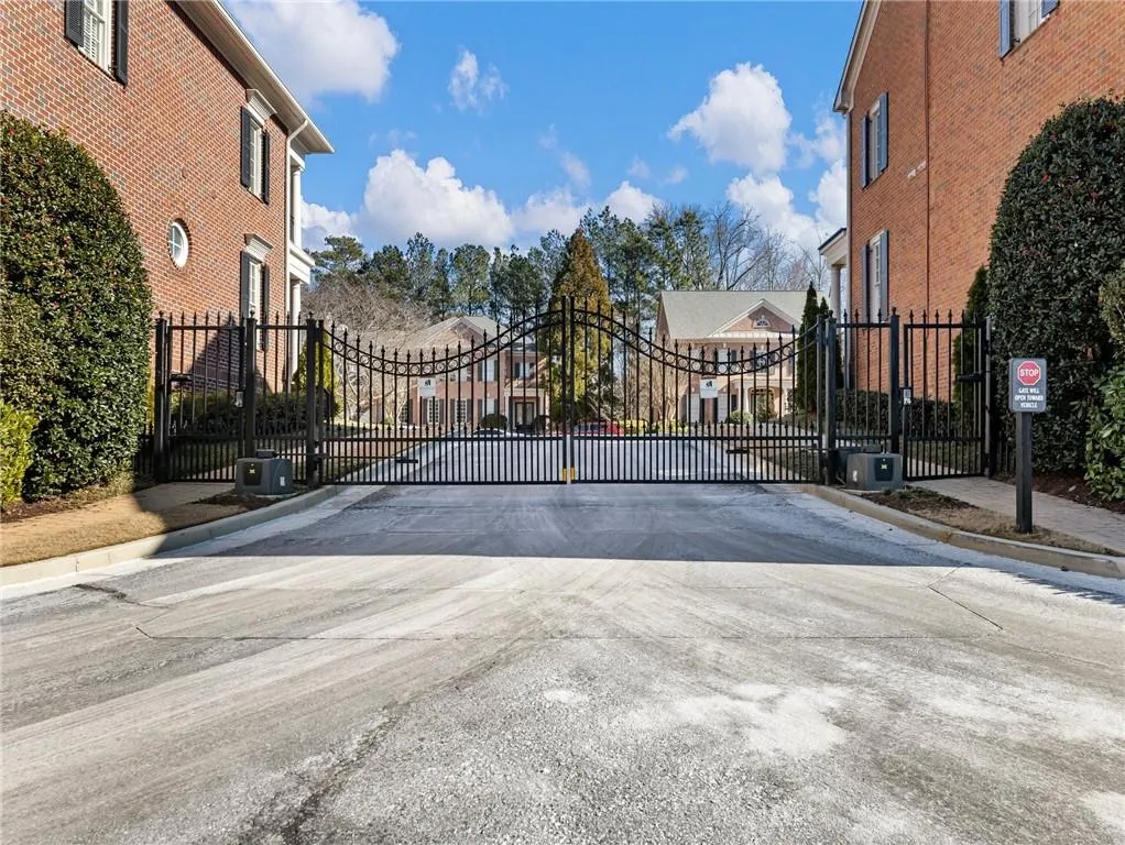Front gate to the community.