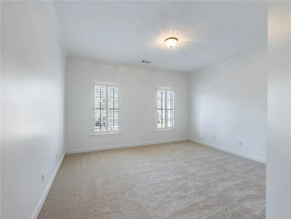3rd bedroom on the second floor faces the front of the home.