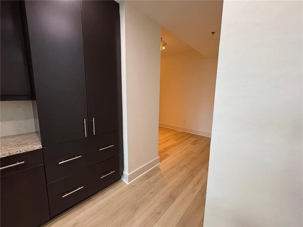 located off of the kitchen