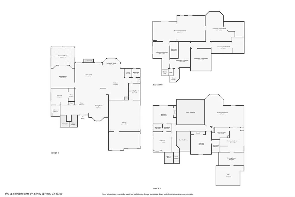 800 Spalding Heights Drive, Atlanta, Georgia 30350, 6 Bedrooms Bedrooms, ,5 BathroomsBathrooms,Residential,For Sale,800 Spalding Heights Drive,7598992