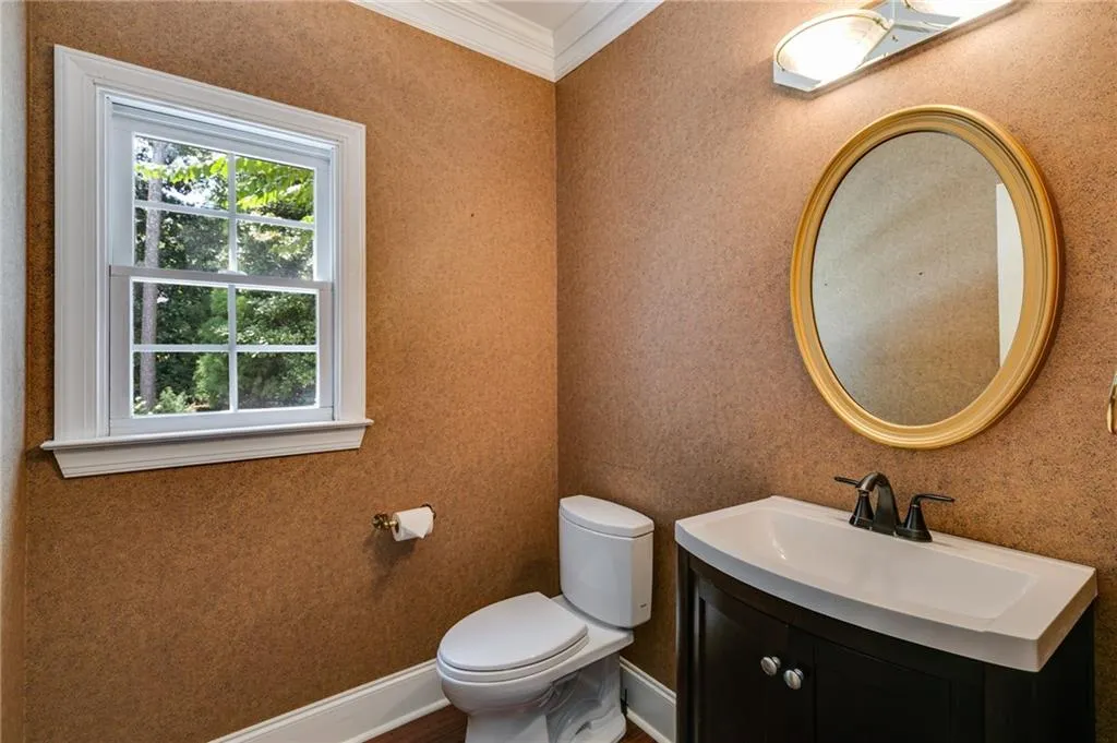 Half bath on main