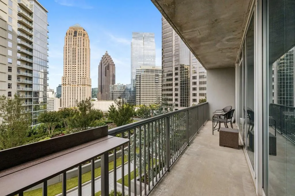 Private Balcony With Skyline Views