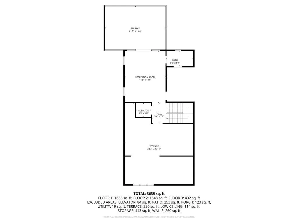 Third Floor Plan