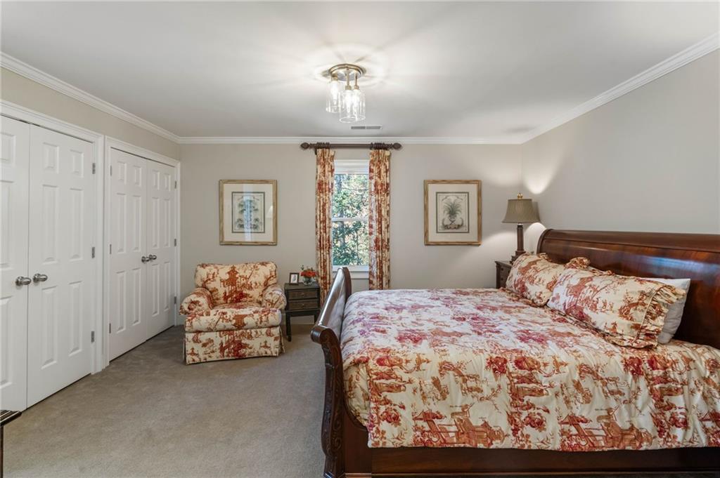 Bedroom with private bathroom