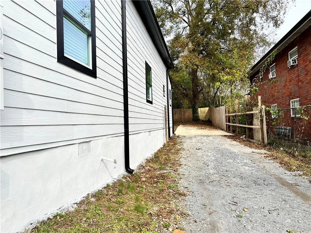 Ample driveway parking.