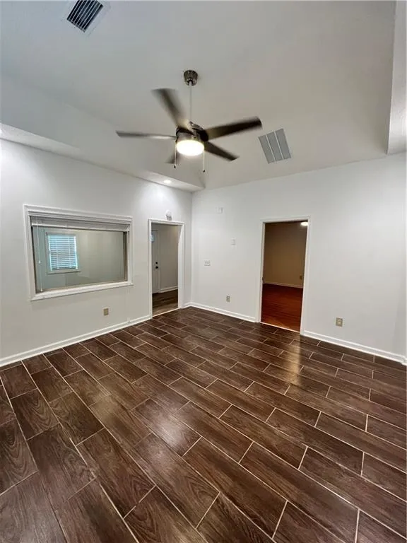 Very open space, with new flooring !!