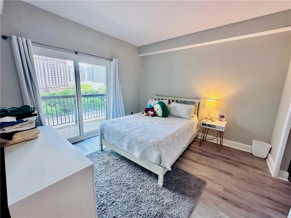 Bedroom featuring access to exterior