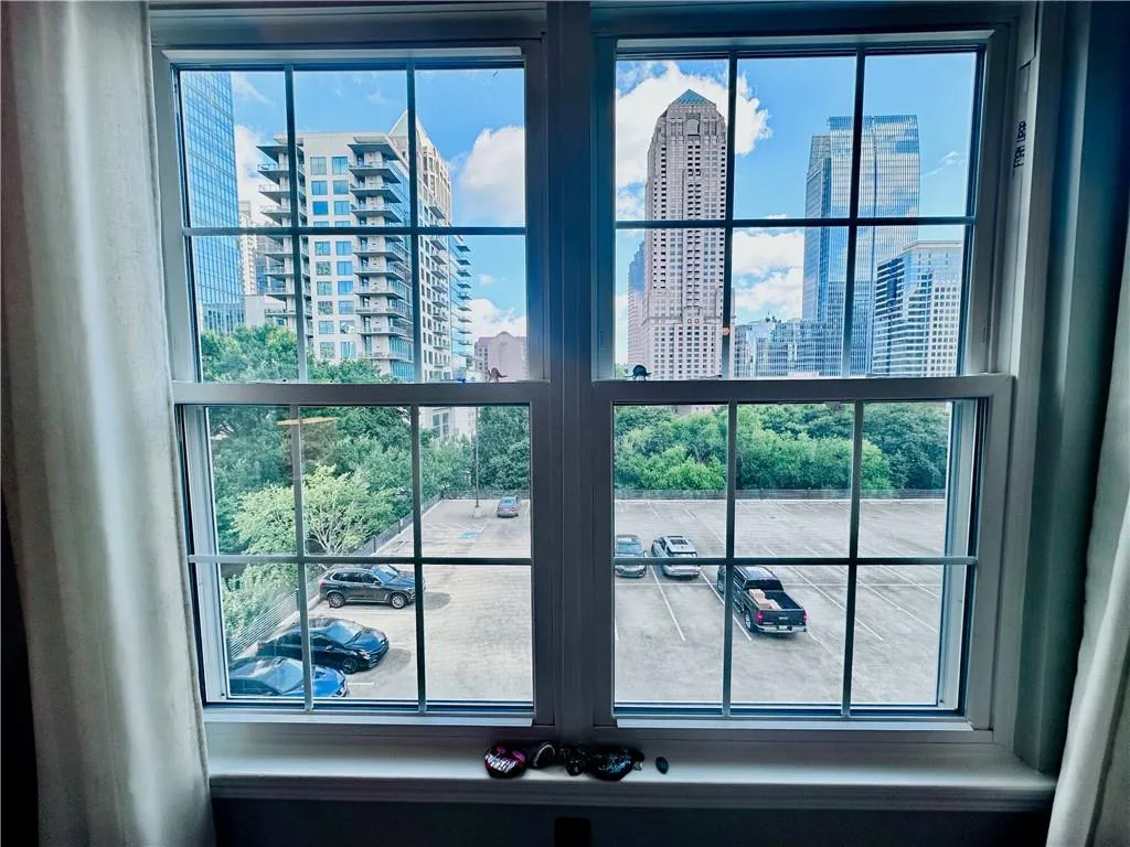 view from living room