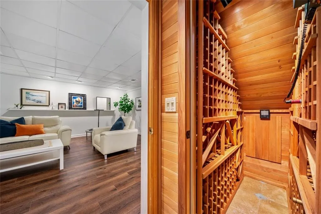 Temperature controlled wine cellar