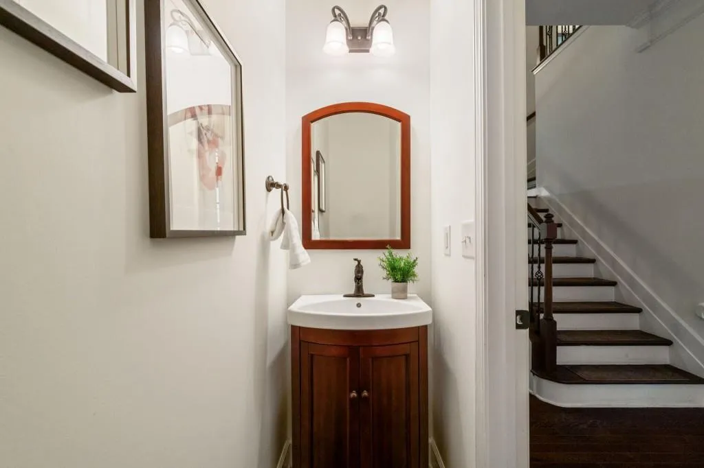 Powder Room On Main Level!