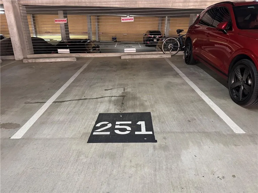 View of parking deck