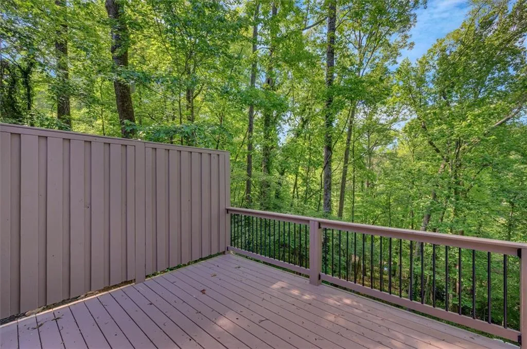 Deck off Guest Room / Office