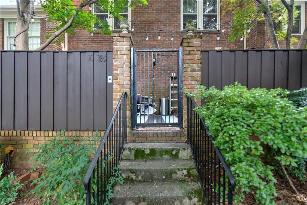 View of gate
