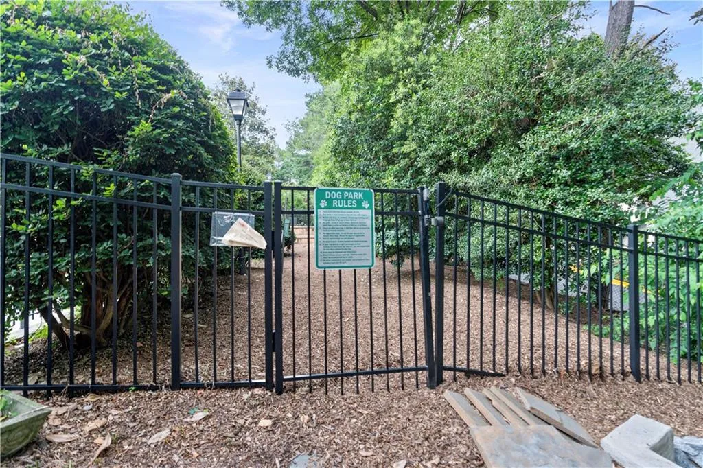 View of gate