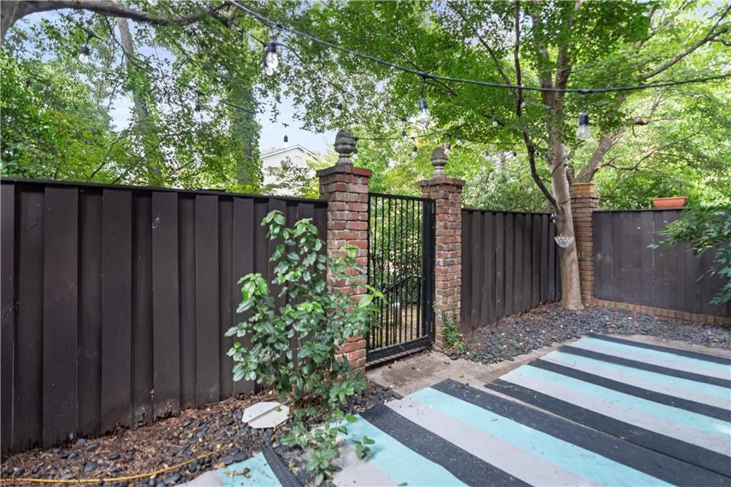 View of gate