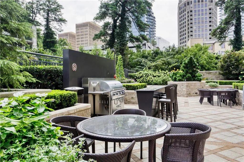 View of patio / terrace with grilling area and area for grilling