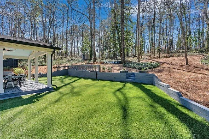 Turf stays green all year!