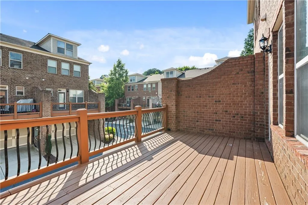 Deck featuring a residential view