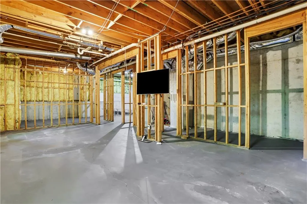 View of basement View of basement