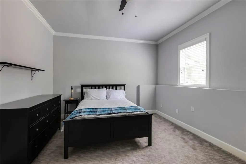 1 of 2 bedrooms on terrace level.