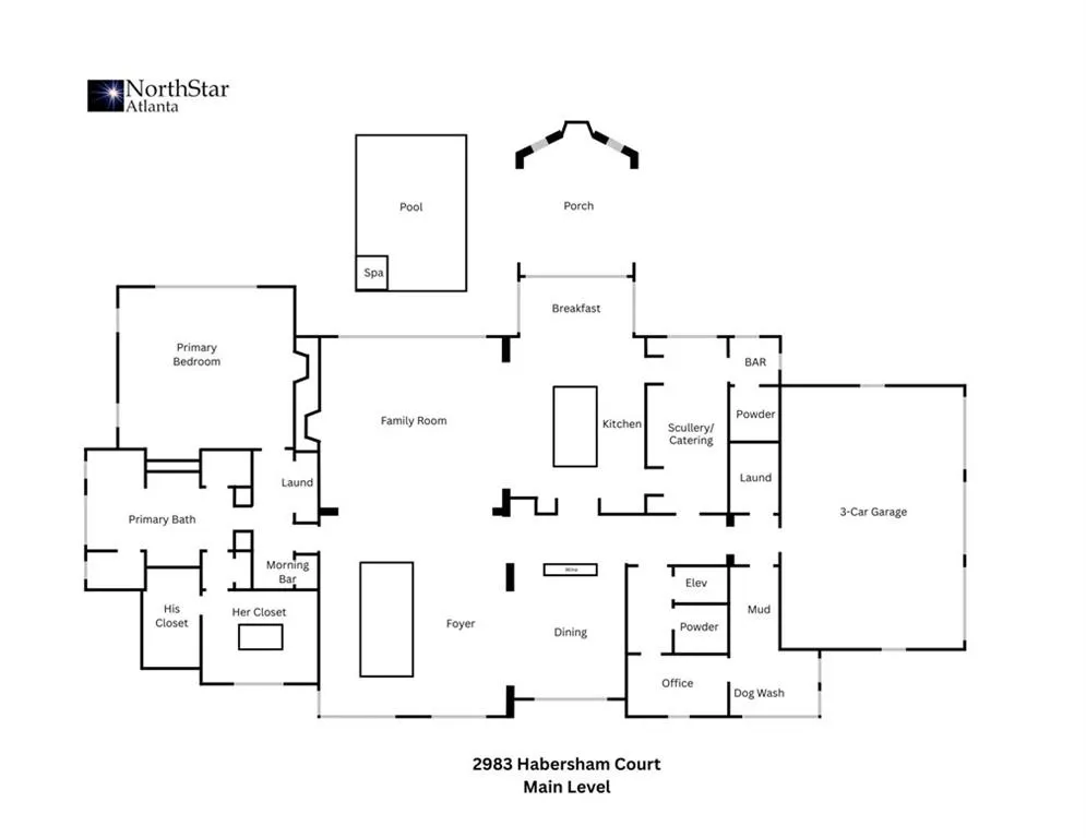 2983 Habersham Court Nw, Atlanta, Georgia 30305, 6 Bedrooms Bedrooms, ,7 BathroomsBathrooms,Residential,For Sale,2983 Habersham Court Nw,7543868