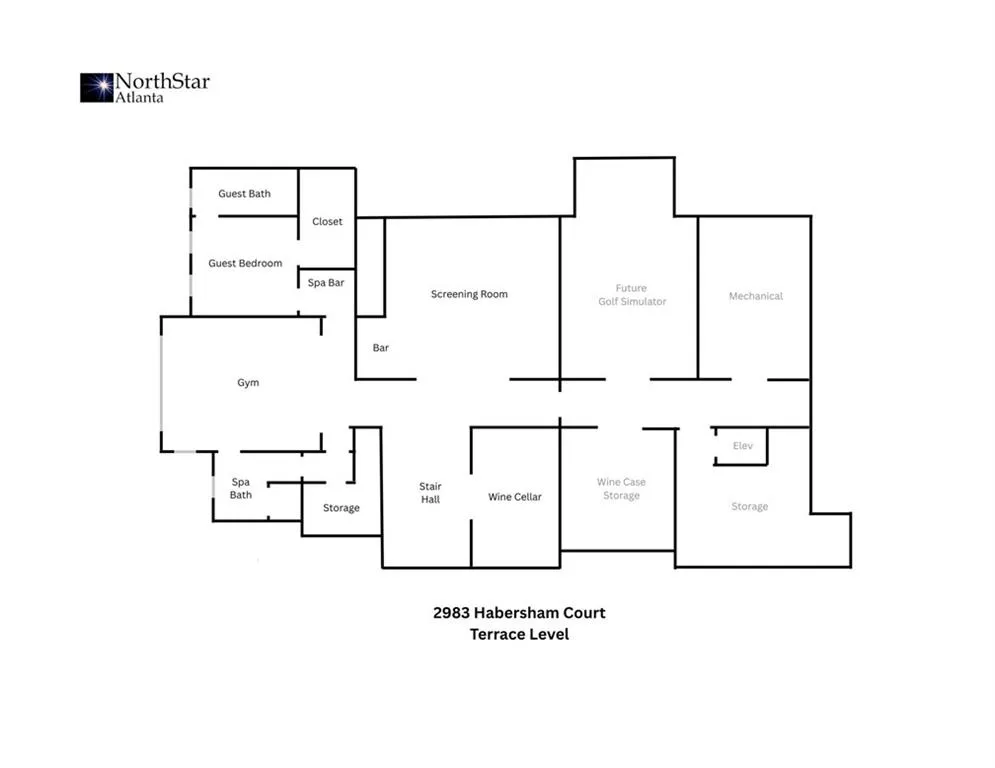 2983 Habersham Court Nw, Atlanta, Georgia 30305, 6 Bedrooms Bedrooms, ,7 BathroomsBathrooms,Residential,For Sale,2983 Habersham Court Nw,7543868