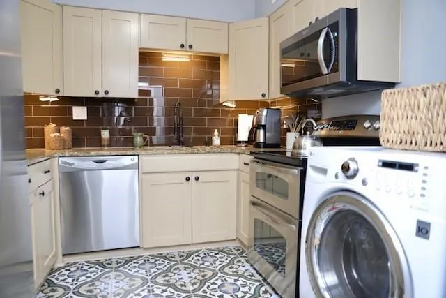 stainless steal appliances