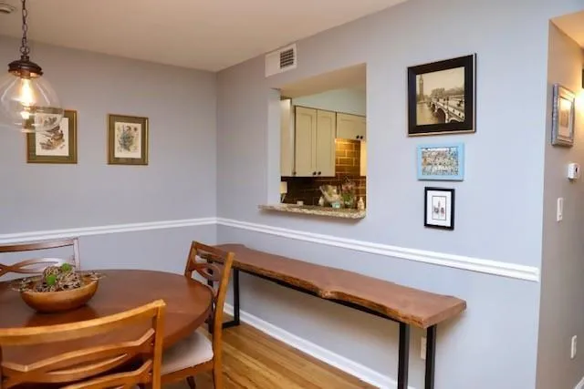 dining L open window to kitchen