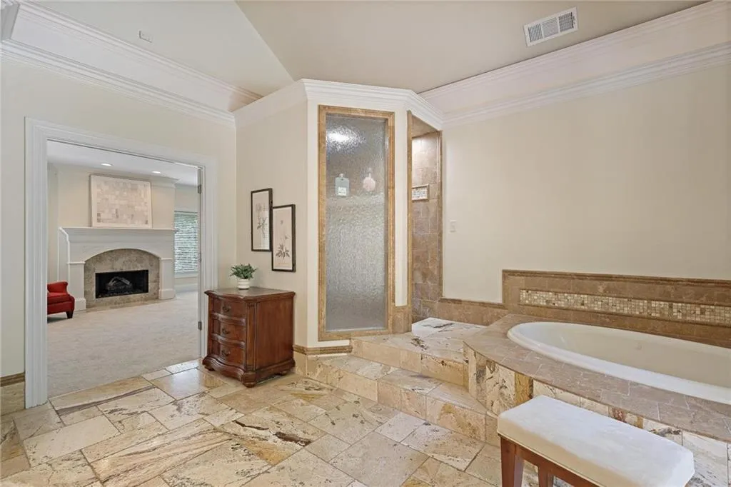 Primary tub and shower