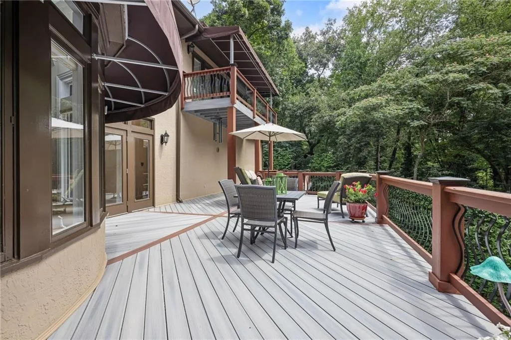 Trex deck on 3 levels!