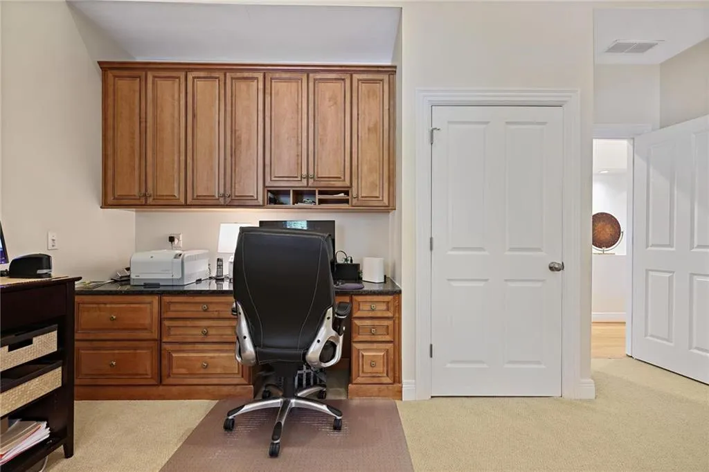 Bedroom 3 with built in desk