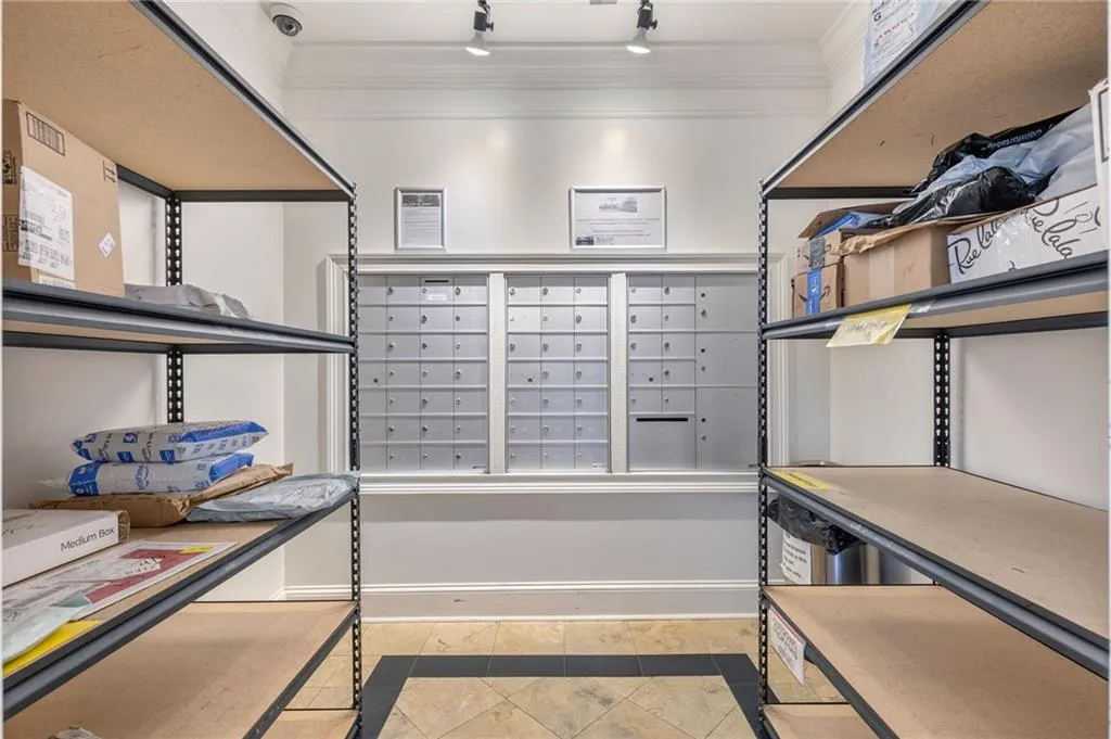 View of storage room