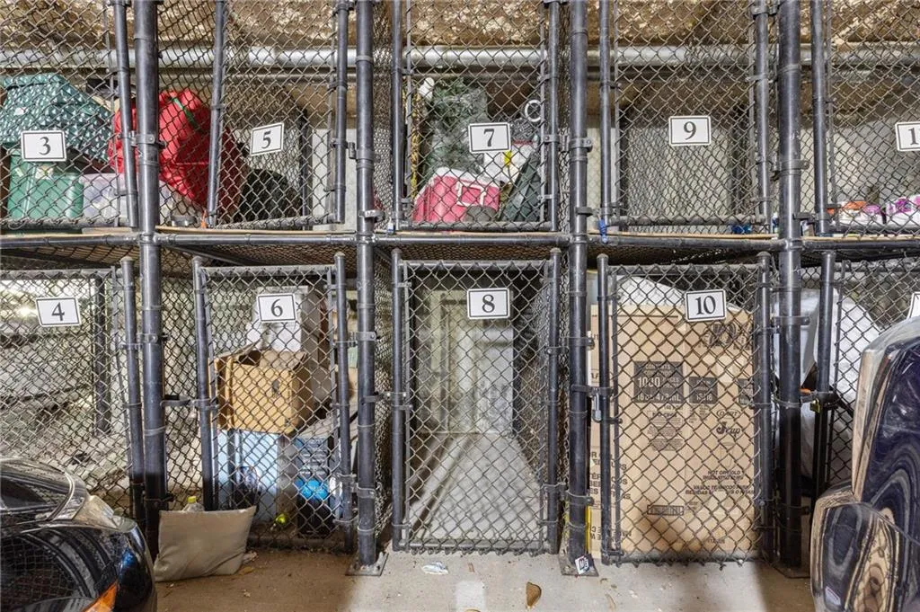 View of storage area